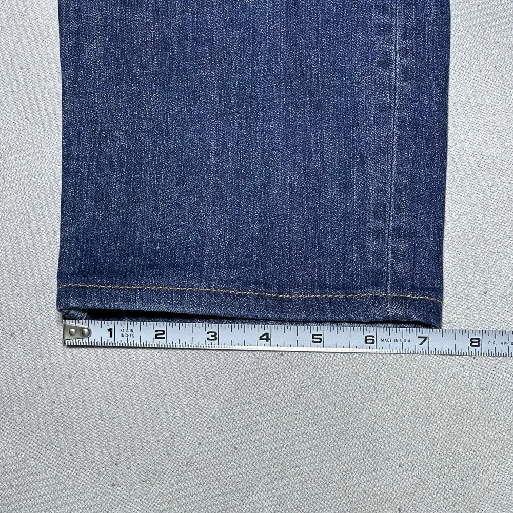 Rag & Bone Fit 2 Slim Jeans 38x29** Button Fly USA Made Denim‎ Dukes Medium Wash - Picture 16 of 16